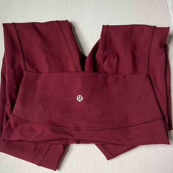 Lululemon Leggings - Maroon - Picture 4 of 6